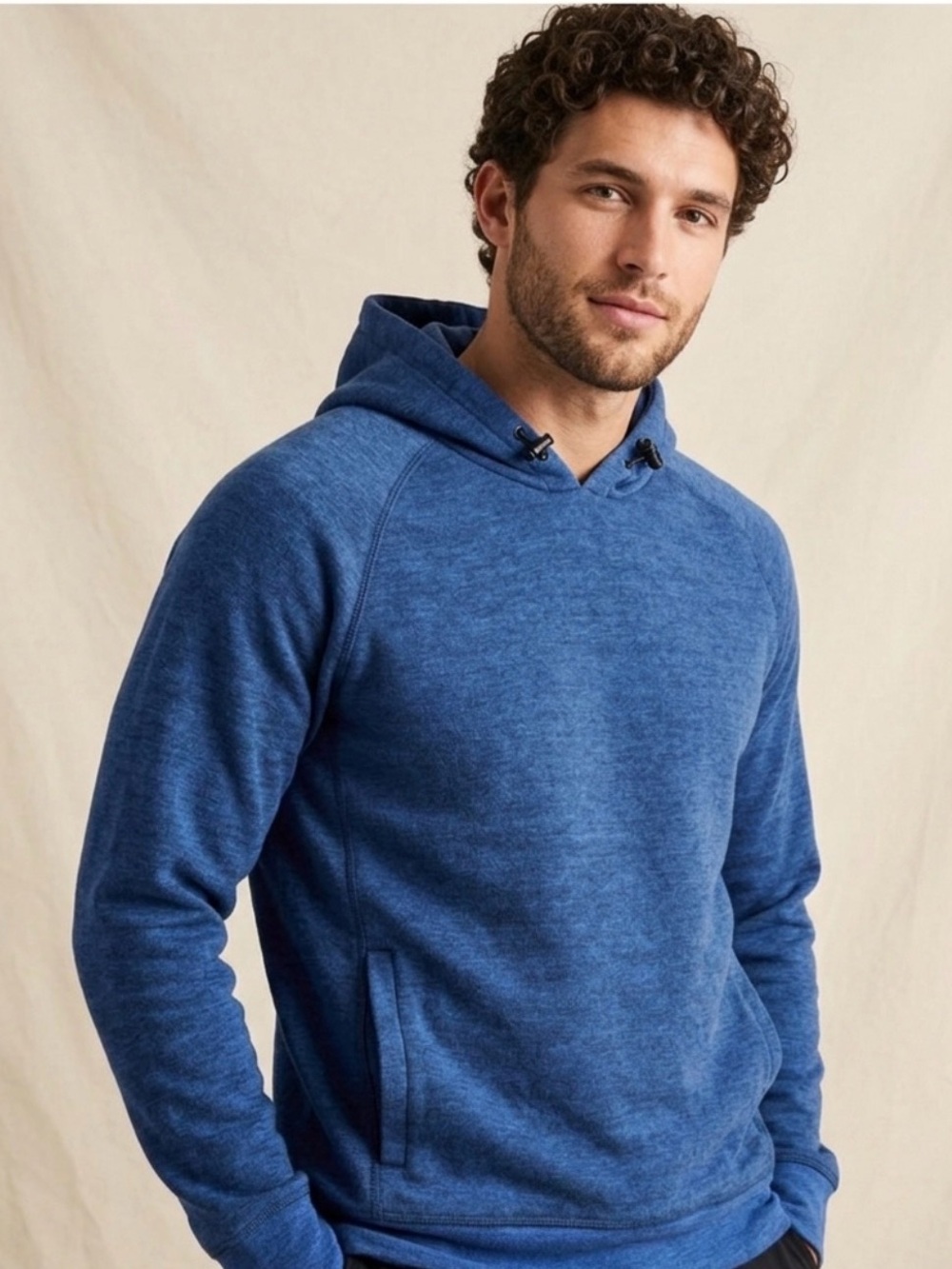 American Eagle Outfitters Blue Crewneck Hoodie M Active Flex
